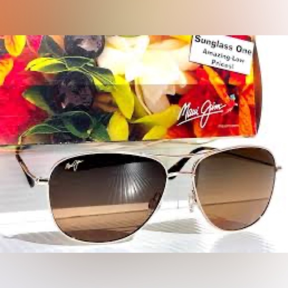 EUC Maui Jim Cliff House Sunglasses